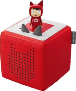 TONIES Starterset Toniebox Rot Mit Kreativ-Tonie