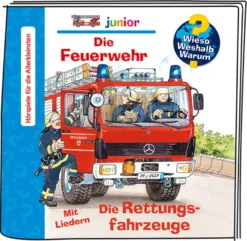 TONIES Tonie Hörfigur - Wieso Weshalb Warum Junior - Die Feuerwehr/Die Rettungsfahrzeuge, 1 Stk -Angebote Tonies Store tonie hoerfigur wieso weshalb warum junior die feuerwehr die rettungsfahrzeuge 1 stk 273722 de