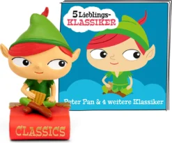 TONIES Tonie Hörfigur - 5 Lieblings-Klassiker - Peter Pan Und Weitere Klassiker, 1 Stk