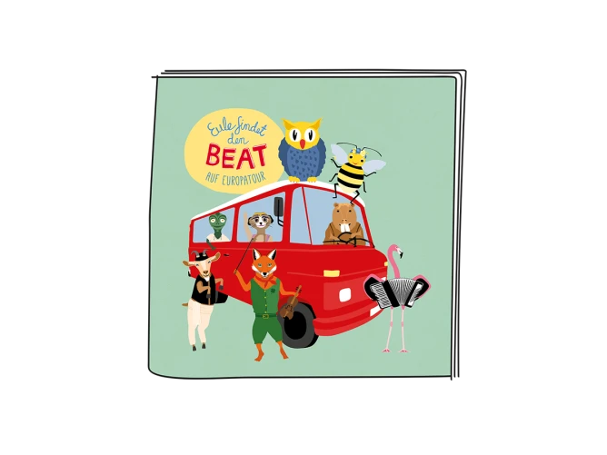 TONIES Tonie Hörfigur - Eule Findet Den Beat - Auf Europatour, 1 Stk 3 TONIES Tonie Hörfigur - Eule Findet Den Beat - Auf Europatour, 1 Stk – Bild 3