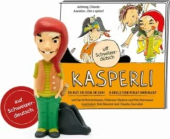 TONIES Tonie Hörfigur - Kasperli - Im Zoo! / Pirat Ohnibart (Schweizer-Deutsch), 1 Stk